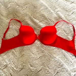 34D Red Victorias Secret Bra